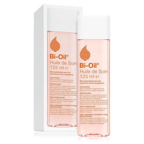 Bi-Oil Huile de Soin 125ml - Améliore Cicatrices et Vergetures