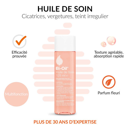 Bi-Oil Huile de Soin 200ml - Soin Cicatrices et Vergetures