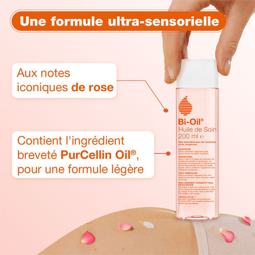 Bi-Oil Huile Soin Cicatrices Vergetures 60ml - Anti-âge Hydratante