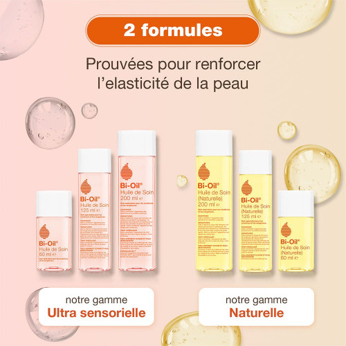 Bi-Oil Huile Soin Cicatrices Vergetures 60ml - Anti-âge Hydratante