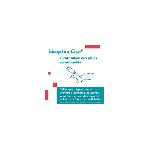 Bayer Biseptine Cica 50g - Hydrogel Cicatrisant 4 en 1 sur