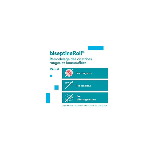 Bayer Biseptine Roll 20g - Réduit Cicatrices Rouges