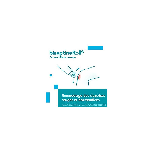 Bayer Biseptine Roll 20g - Réduit Cicatrices Rouges