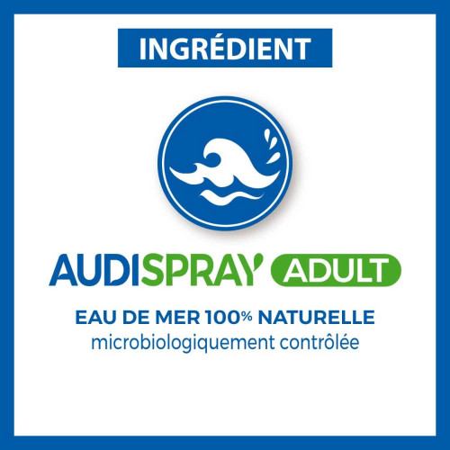 Audispray Adulte 2x50ml - Hygiène Oreille Efficace