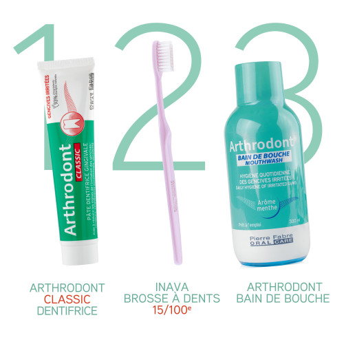 Arthrodont Pâte Dentifrice Gingivale 2x75ml - Gencives Fortes