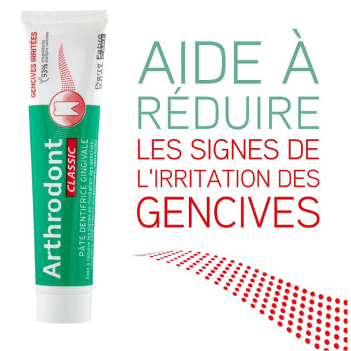 Arthrodont Pâte Dentifrice 50ml - Gencives Fortes, Anti-Irritation
