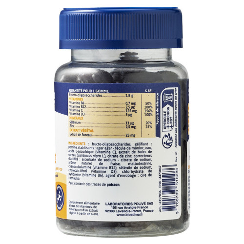 Biostime Kids Immunité Fraise 30 Gummies - Booste et Protège