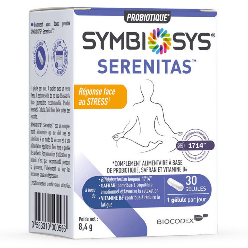 Symbiosys Serenitas Adulte 30 Gélules