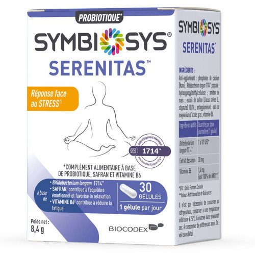 Symbiosys Serenitas Adulte 30 Gélules