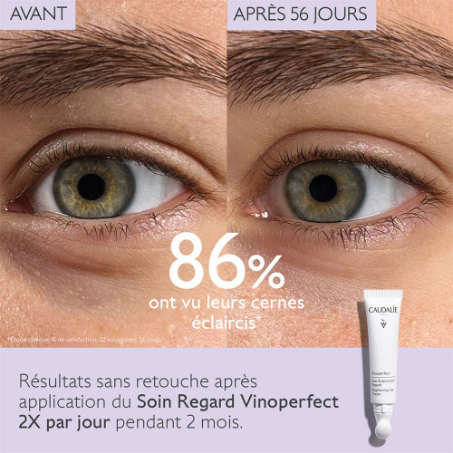 Vinoperfect Soin Éclaircissant Regard 15 ml