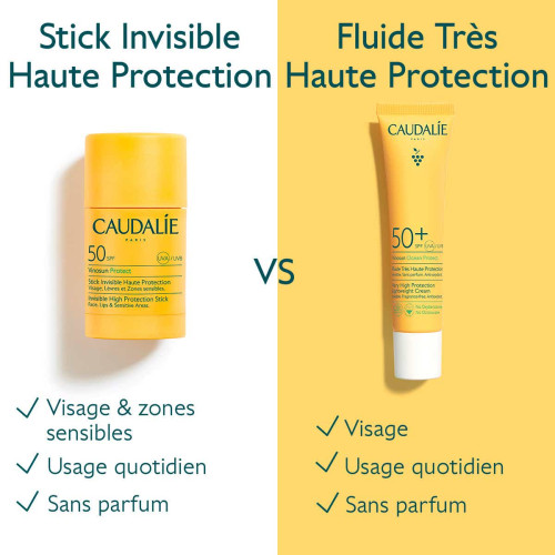 Vinosun Protect Stick Invisible Haute Protection SPF50 15 g