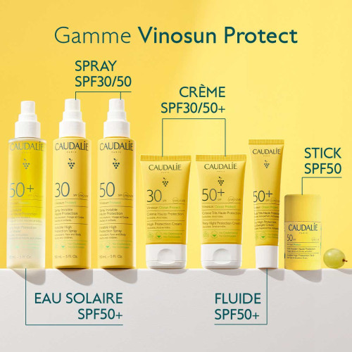 Vinosun Protect Stick Invisible Haute Protection SPF50 15 g