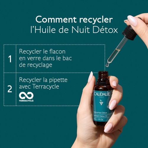 Huile de Nuit Détox Bio Visage 30 ml
