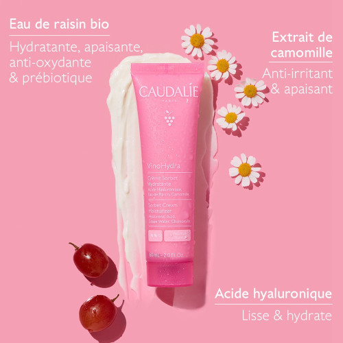 VinoHydra Crème Sorbet Hydratante 60 ml