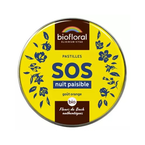 Pastilles de Secours Nuit Paisible Bio 50 g