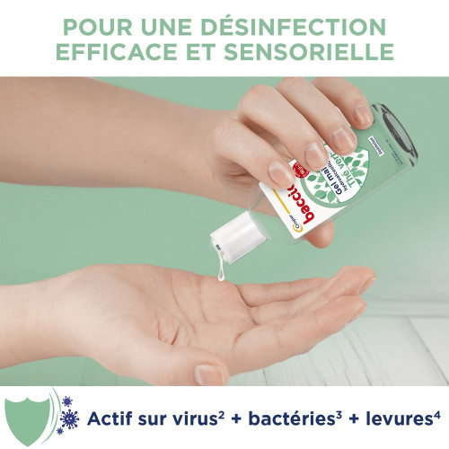 Baccide Gel Hydroalcoolique 100ml Mains Propres et Parfumées