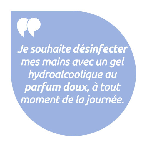 BACCIDE Gel Hydroalcoolique Fleur de Coton 100 ml Hygiène Parfaite
