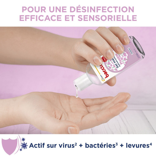 Baccide Gel Hydroalcoolique Pivoine 100ml Mains Saines Pharma360