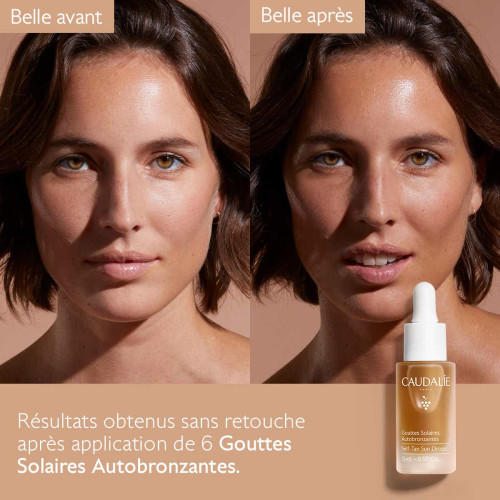 Caudalie Gouttes Solaires Autobronzantes 15ml Teint Hâlé Naturel