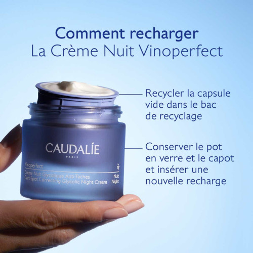 Caudalie Vinoperfect Crème Nuit Glycolique 50ml Teint Lumineux Pharma360