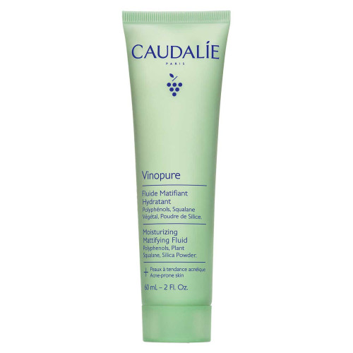 Caudalie Vinopure Fluide Matifiant 60 ml - Anti-imperfections, Peau Nette
