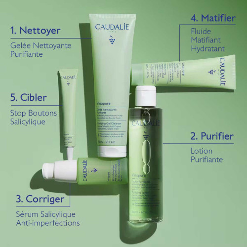 Caudalie Vinopure Gelée Nettoyante 385ml Peau Nette Éclatante Pharma360