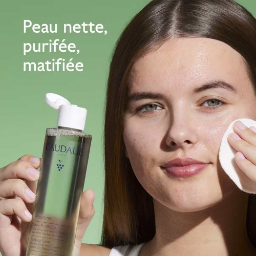 Caudalie Vinopure Lotion Purifiante 400ml Peau nette éclatante