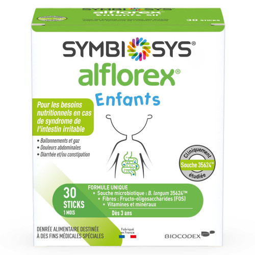 Biocodex Symbiosys Alflorex Enfants 30 Sticks Soulage SII Enfants