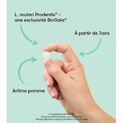 Pastilles Prodentis : Gencives saines, dents fortes avec BioGaia