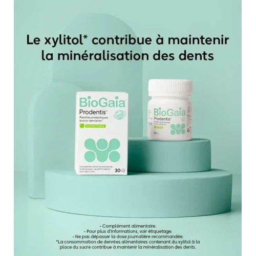Pastilles Prodentis : Gencives saines, dents fortes avec BioGaia