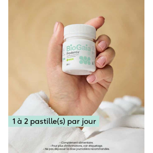 Pastilles Prodentis : Gencives saines, dents fortes avec BioGaia