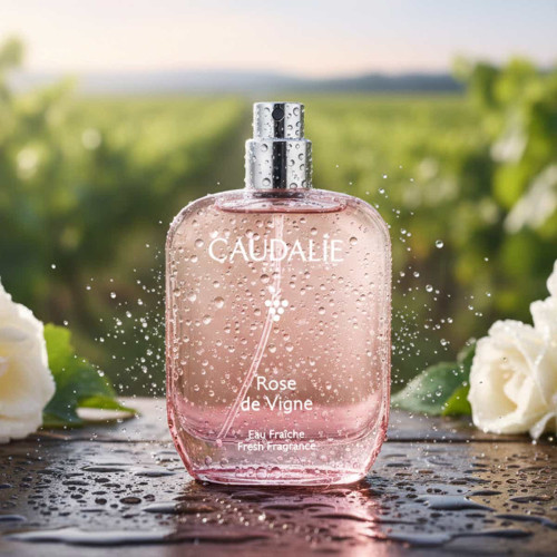 CAUDALIE Rose de Vigne : Eau Fraîche Spray 50ml - Fraîcheur Florale