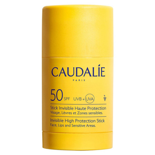 Stick Solaire Caudalie SPF50 : Protection Invisible, SPF50, PA++++