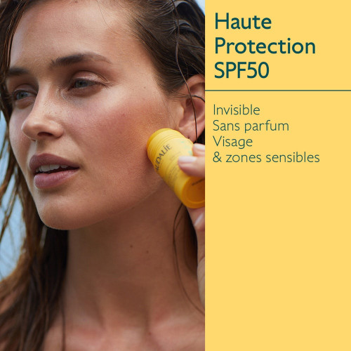 Stick Solaire Caudalie SPF50 : Protection Invisible, SPF50, PA++++