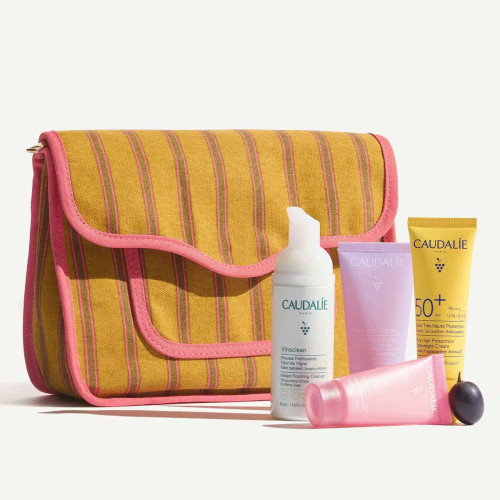 Caudalie VINOHYDRA Tréssé Été 2026 : Routine voyage hydratante SPF50+