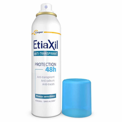 ETIAXIL Déodorant Spray 150mL - Fraîcheur et Régulation Naturelle