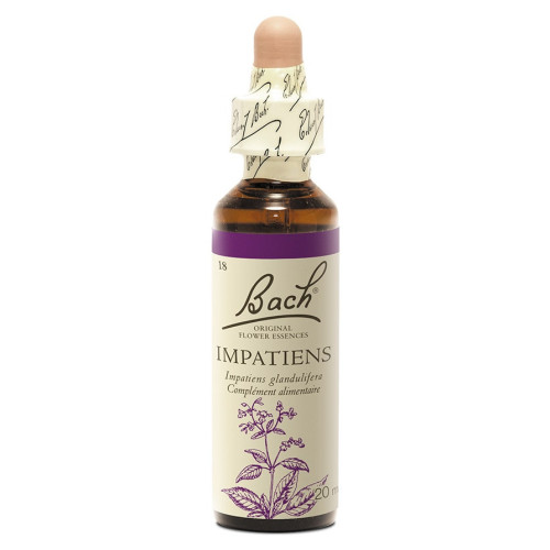 Fleurs de Bach Impatiente n°18 20mL - Apaise tension et impatience