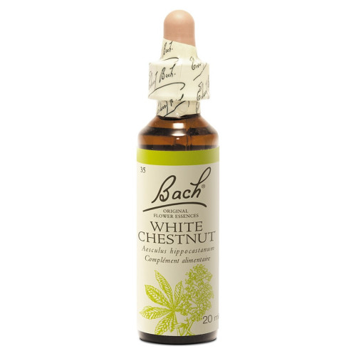 FLEURS DE BACH White Chestnut 20mL - Apaise le mental agité
