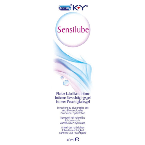 Durex Sensilube 40mL - Hydratation Naturelle Flore Intime