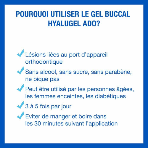 Expanscience Hyalugel Ado 20g - Apaise Gencives Enflammées