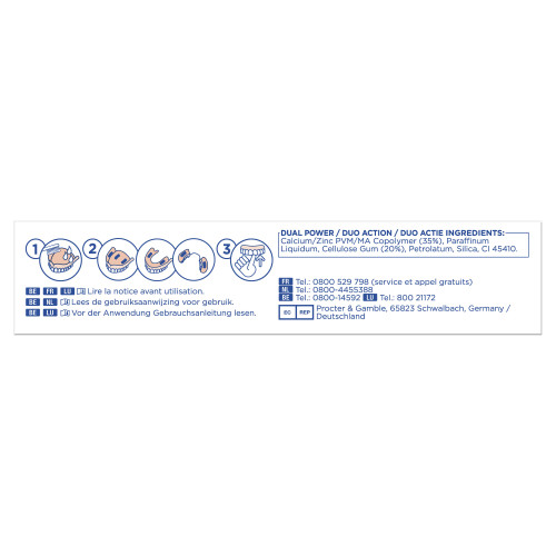FIXODENT Pro Complet Duo Action 40mL - Adhésion Forte Tout le Jour