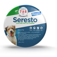 ELANCO SERESTO Collier Antiparasitaire - Chiens -8kg - Efficace