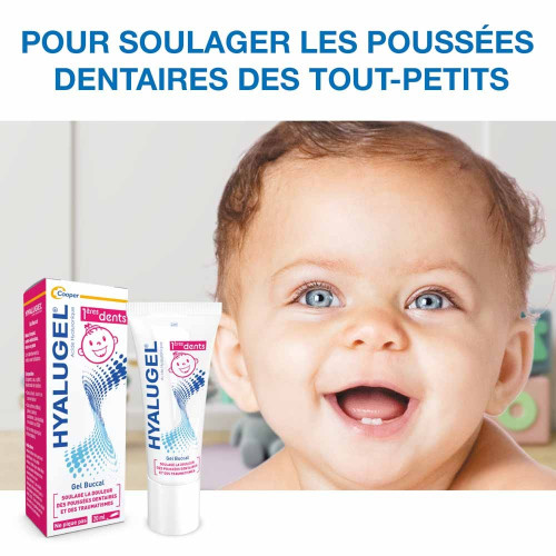 EXPANSCIENCE Hyalugel 20mL - Soulage Douleur Poussée Dentaire