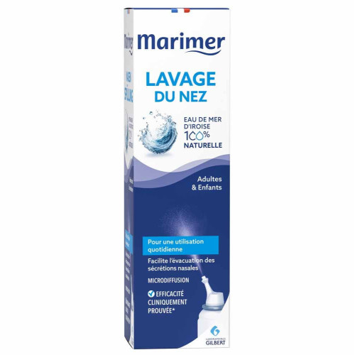 GILBERT Marimer Hygiène Nasale 100mL - Nettoie et décongestionne