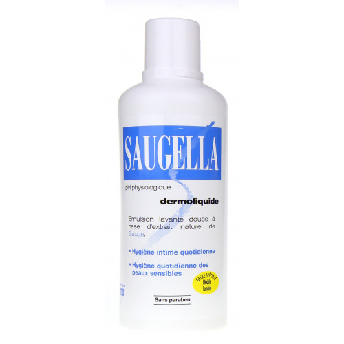 SAUGELLA DERMOLIQUIDE Emulsion Lavante Format Familial-6677