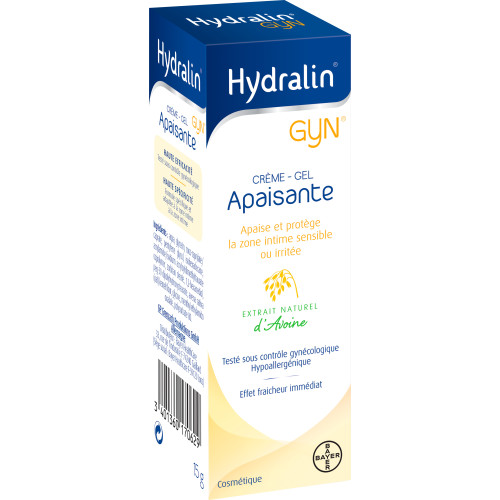 Hydralin Gyn Crème-Gel Apaisante 15mL - Protection Intime