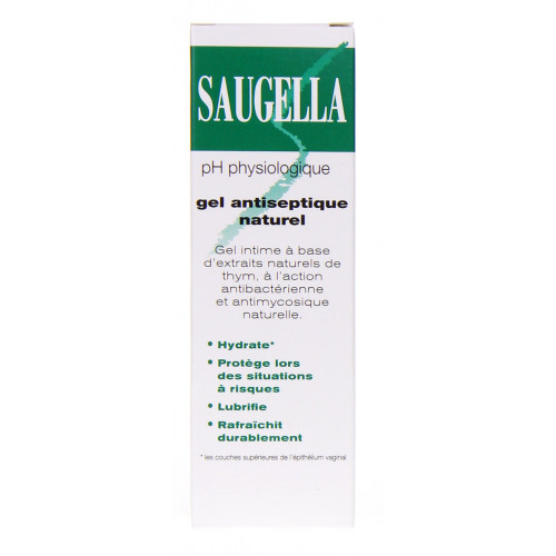 Saugella Gel Antiseptique Naturel 30mL - Protection Intime Naturelle