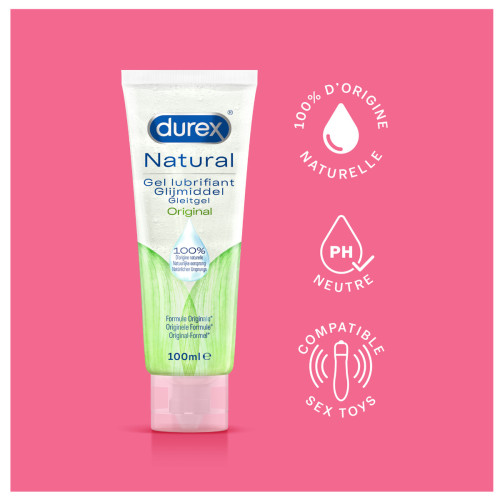 Durex Naturel Gel Lubrifiant 100ml - Confort optimal sur