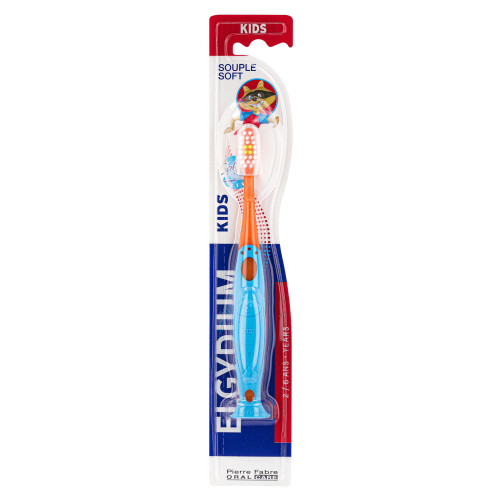 ELGYDIUM Kids Brosse à Dents 2/6 Ans - Hygiène bucco-dentaire optimale
