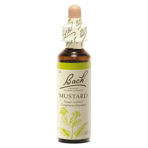 FLEURS DE BACH Original Mustard 20ml - Boostez votre moral avec